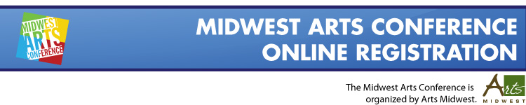Midwest Arts Conference eGRANT Registration Banner
